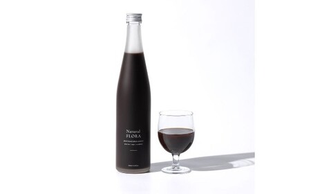 有機植物発酵エキスの酵素ドリンク 【Natural FLORA】 500ml×2本 有機野菜 野菜 有機果物 果物 33種類 酵素原液100％ 飲料 ドリンク 常温