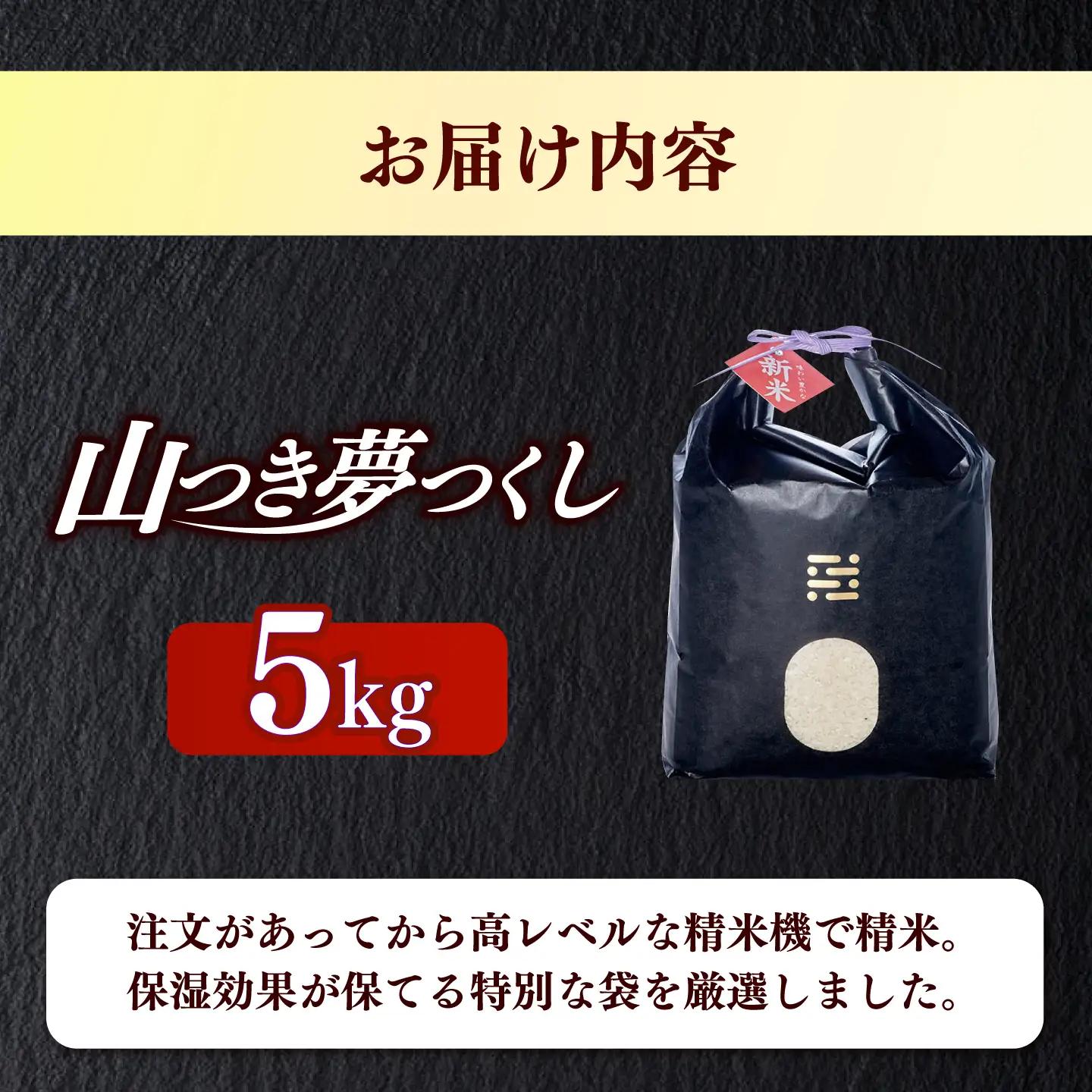 農薬 を使わずに育てた 山つき   夢つくし 5kg【築上町】 / itoshimacco / 株式会社やました[ABEX013]