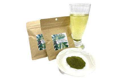 酵素たっぷり　青パパイヤ果実とパウダーセット　滋賀県長浜市/株式会社ロハス長浜[AQAP006]