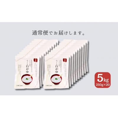 ふるさと納税 南相馬市 ふっくら白がゆ 無添加 国産100% 5kg(250g×20パック) | おかゆ 粥 お粥 レトルト |  | 03
