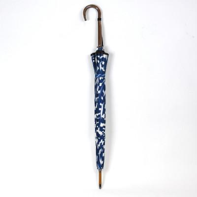 ふるさと納税 富士吉田市 舟久保織物の雨傘/長傘 ほぐし織 てまり/青 16本骨カーボンファイバー 日本製 |  | 03