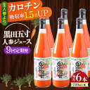 【ふるさと納税】【9回定期便】黒田五寸人参ジュース720ml×6本セット 総計54本 / ジュース じゅーす にんじん ニンジン 人参 ニンジンジュース 人参ジュース 野菜ジュース やさいジュース ドリンク 飲料水 / 大村市 / おおむら夢ファームシュシュ[ACAA154]