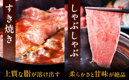 【全2回定期便】A4等級以上 博多和牛 特選ロース 薄切り 1kg [ADBM054] 牛肉 定期便