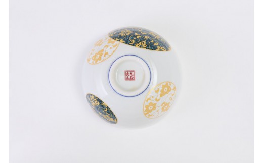 睦揃　丸紋鉄仙文