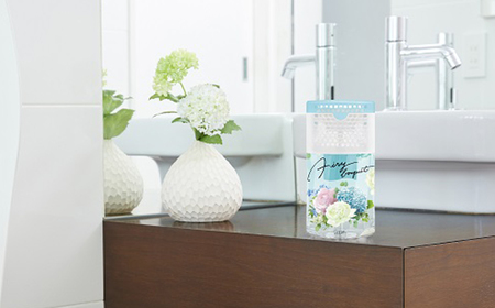 空気をかえようエステー　トイレの消臭力　エアリーブーケ6個セット | トイレの消臭力 消臭芳香剤 エステー製品 トイレ用消臭剤 ナノパウダー 強力消臭 長持ち香り 尿臭対策 芳香調整可能 エアリーブー