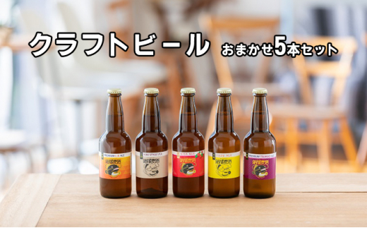 
つむぎの郷発祥！クラフトビール　おまかせ5本セット [№5802-0790]
