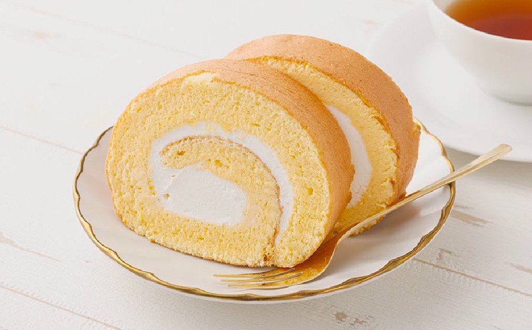 【2ヶ月定期便】ボヌール特製 フレッシュロールケーキ×1本 約410g