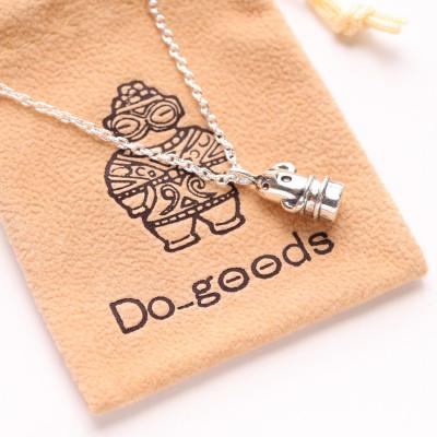 ふるさと納税 山梨県 【縄文アクセサリーDo_goods】SV製踊る埴輪ネックレス　700-090 |  | 03