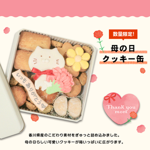 クッキー缶 小さな宝箱 母の日 アイシングクッキー