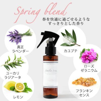 ふるさと納税 尾張旭市 easeアロマスプレー Spring blend 100ml×2本セット　春のファミリアシリーズ |  | 01