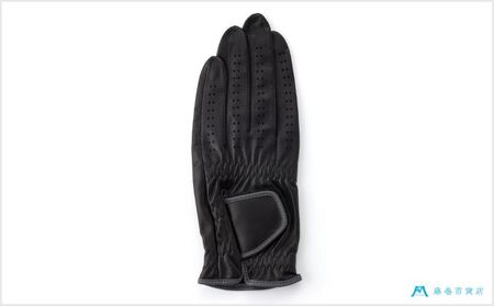 【KURODA】藤巻百貨店別注ゴルフグローブ（全天候型） ファッション小物  ブラック　25cm