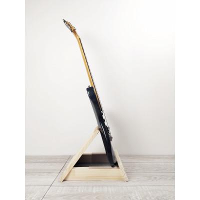 ふるさと納税 横手市 WOODWORKS ギタースタンド 1本掛 エレキギター用 /ナチュラル　ラッカー塗装対応 |  | 02