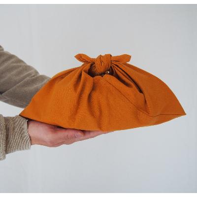 ふるさと納税 田原本町 あづま袋 Sサイズ 1セット/カラー キツネ/お弁当袋に。 |  | 01