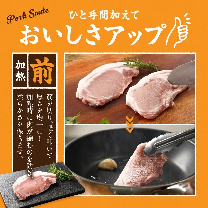 豚ロースとんかつ・ソテー用20枚 - 〔AA-2506〕_ (都城市) 豚肉 100g×5枚×4パック 真空パック 冷凍保存