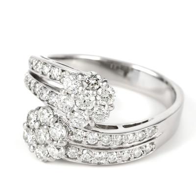 ふるさと納税 大月市 【サイズ:16号】ダイヤモンド1.0ct リング R747DI-P2 |  | 01