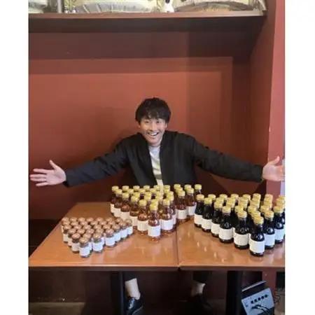 小矢部市出身元プロ野球選手荒木貴裕×畑醸造コラボ醤油セット 420ml+20g【1619188】