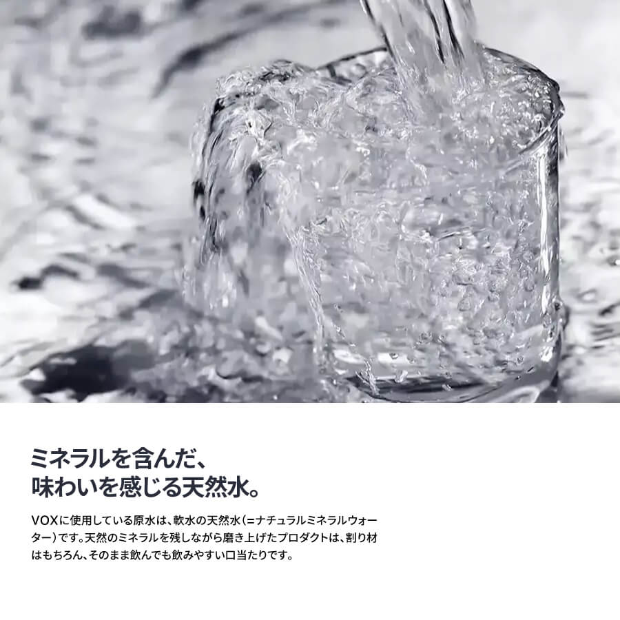 VOX バナジウム 強炭酸水 1000ml 15本(レモンフレーバー) レモンフレーバー