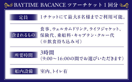 高級クルーザー 4時間 貸し切り 海上リゾート SUP 船 リフレッシュ 非日常　浮き輪 佐島 マリーナ［BAYTIMEBACANCE］ツアーチケット