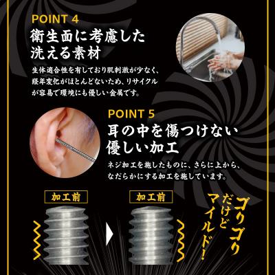 ふるさと納税 小牧市 〈ゴリラの耳かき〉チタン製耳かき[196M01] |  | 03