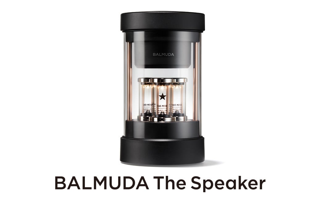 
BALMUDA The Speaker M01A／JP（ブラックBK／ホワイトWH） バルミューダ ザ・スピーカー BALMUDA スピーカー ポータブル Bluetooth AUX入力対応 小型 おしゃれ 選べるカラー
