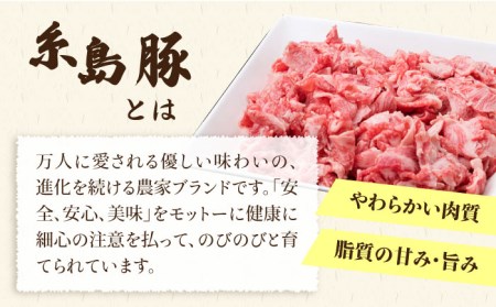 【全6回定期便】毎日のメインのおかずを彩る精肉セット 2,090g 5-6人前 4種 糸島市/糸島ミートデリ工房[ACA206]
