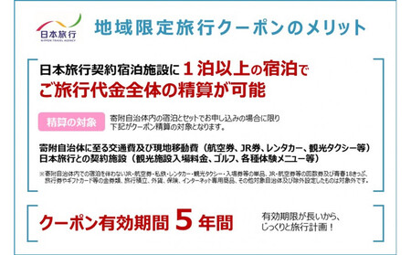 沖縄県那覇市　日本旅行　地域限定旅行クーポン60,000円分