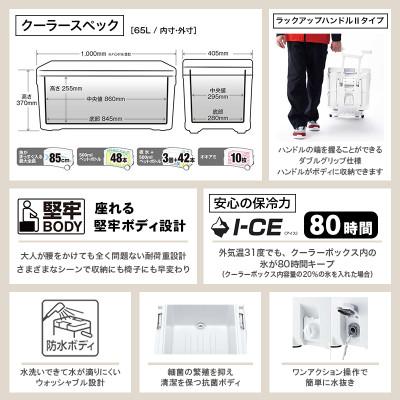 ふるさと納税 飯田市 シマノ スペーザ ホエール ベイシス 65L (ピュアホワイト) クーラーボックス |  | 01