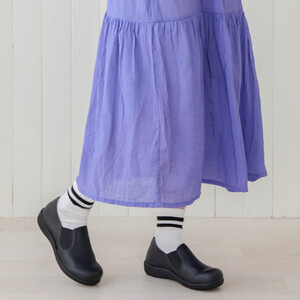 コンフォートスリッポン｜ブラック S(23.0cm) レディース スリッポン 幅広 甲高 外反母趾 ゆったり幅 大人気 靴