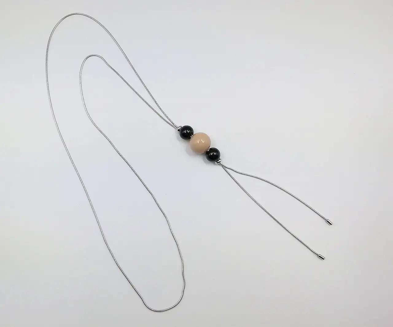 輪島うるし塗 Ｙ字ネックレス（漆塗） マユ　wa049　ネックレス