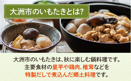 贅沢いもたきスープ250ｇ 6袋セット 愛媛県大洲市/(有)玉井民友商店 いもたき だし 和食 郷土料理[AGBY011]