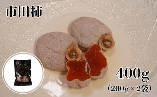 南信州産 市田柿 【400g】(200g×2) | 果物 くだもの フルーツ 柿 かき 市田柿 長野県 信州 南信州 飯田市