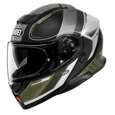 【ふるさと納税】SHOEI【NEOTEC 3 SHARPEN TC-11(GREEN/BLACK)】S チケット付【配送不可地域：離島・沖縄県】【1729491】