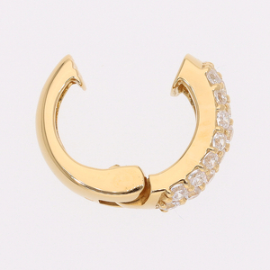 【ジュエリーの街、山梨県甲府市】ダイヤ0.48ct K18ピアリング　K125EGY