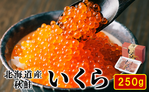 【2024年新物】北海道産いくら 250g 鮭いくら 秋鮭 いくら 北海道 醤油漬け 国産 冷凍 送料無料
