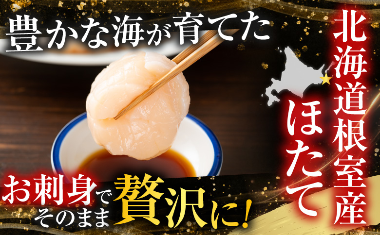 ＼漁業者応援品／【北海道根室産】お刺身ほたて貝柱400g A-42125