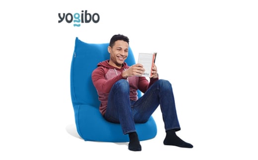 Yogibo Lite アクアブルー ヨギボー ヨギボーライト ビーズクッション クッション ビーズ 家具 ソファ ソファー ビーズチェア 持ち運び 持ち運びソファー 大阪 大阪府 岸和田市[№5385-0151]