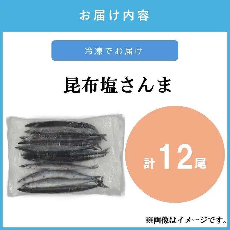 昆布塩さんま(12尾)【A2-170】
