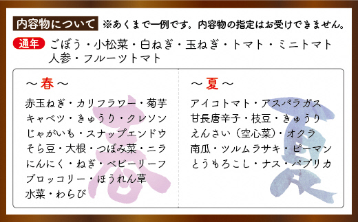 【定期便／年12回／毎月お届け】むなかた旬のお任せセット(野菜・フルーツ・お米／9～11品)【ほたるの里】_HB0029