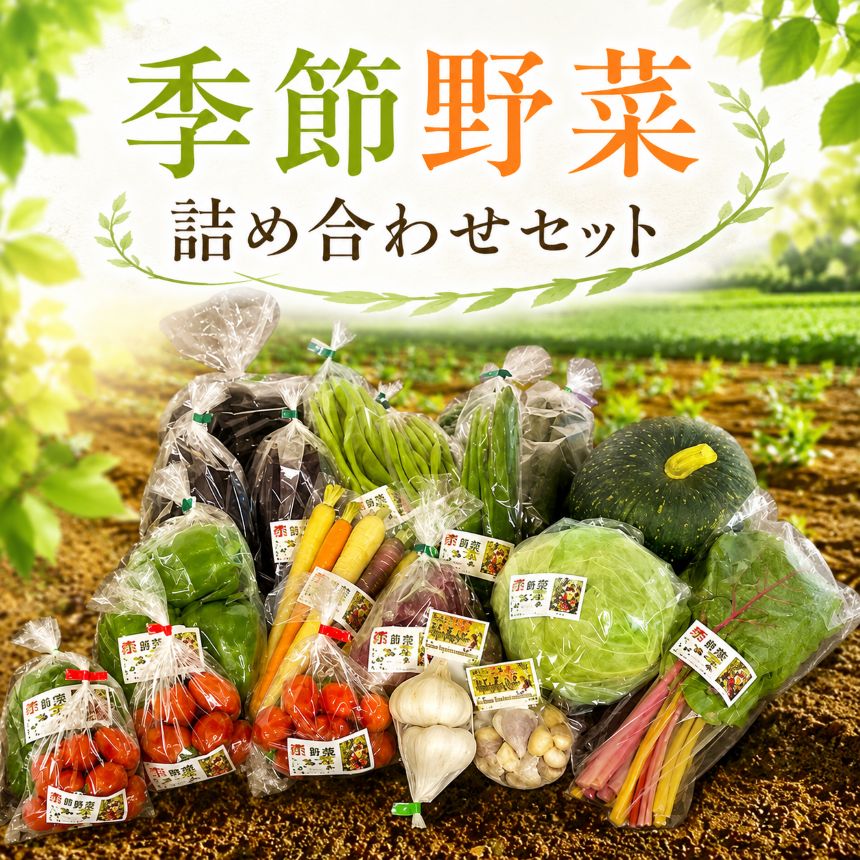 【ふるさと納税】大分県 中津市産 季節野菜詰め合わせセット | 野菜 ベジタブル 詰め合わせ セット 結農園 ゴールドファーム 大分県産 九州産 大分県 中津市 国産 送料無料