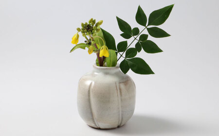 【唐津焼】粉引花入 / 佐賀県 / 大杉皿屋窯 [41ABAC007] FN-Limited-SP