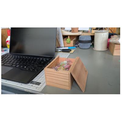 ふるさと納税 河内町 【茨城県伝統工芸品指定】kobaco　杉の小箱 |  | 02