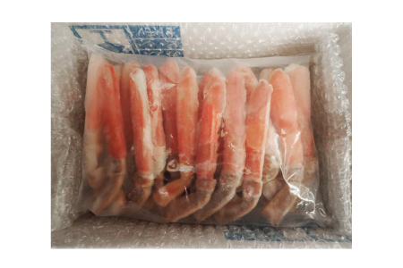 根室海鮮市場[直送]お刺身OK！生本ずわいがに棒肉ポーション300～400g(9～16本) A-28225