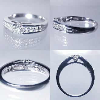 指輪 天然 ダイヤモンド 0.44ct 大粒 SIクラス Lilianeリリアン【pt950】r-169（KRP）O62-1410