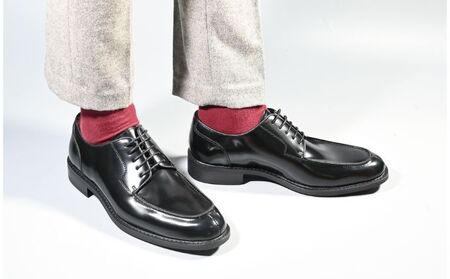ビジネスシューズ　牛革トラッド　D8801 BL【ブラック】 ファッション ファッション小物 靴 日本製 社会人 メンズ 男性用 紳士靴 本格マッケイ製法 ラウンドトゥ  26.5cm