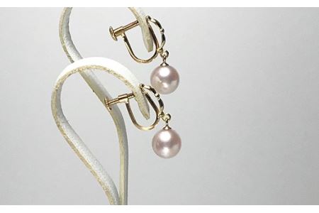 【090-02】akoya　kizuna　イヤリングK18YG