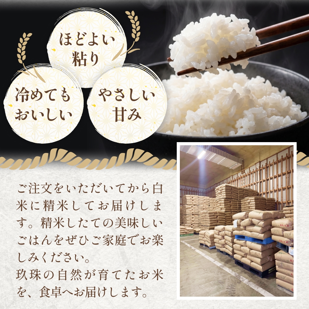 【令和8年度産先行受付】米 ひとめぼれ 白米 3kg × 3回 毎月 定期便 こめ コメ お米  ヒトメボレ ご飯 ライス 大分県 大分 玖珠町 玖珠