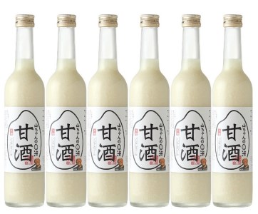 山ちゃんの米麹甘酒6本セット あまざけ あま酒 無添加 ノンアルコール こだわりの甘酒
