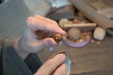 1400年の歴史を誇る近江の数珠職人が手掛けた念珠（男性用）【F001SM】