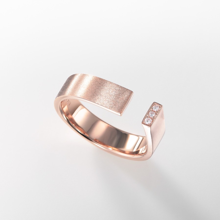 ＜nokim＞K14PG ダイヤモンド リング craft & I　diamond ring KNR-29PG