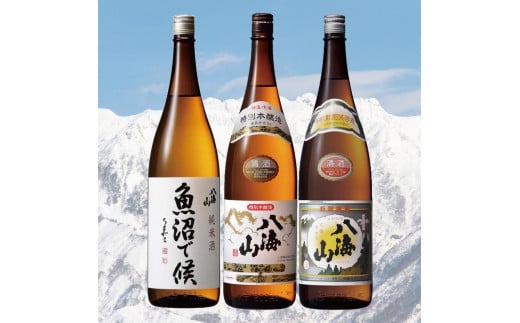 八海山 地元酒セット(1800ml×3本)
